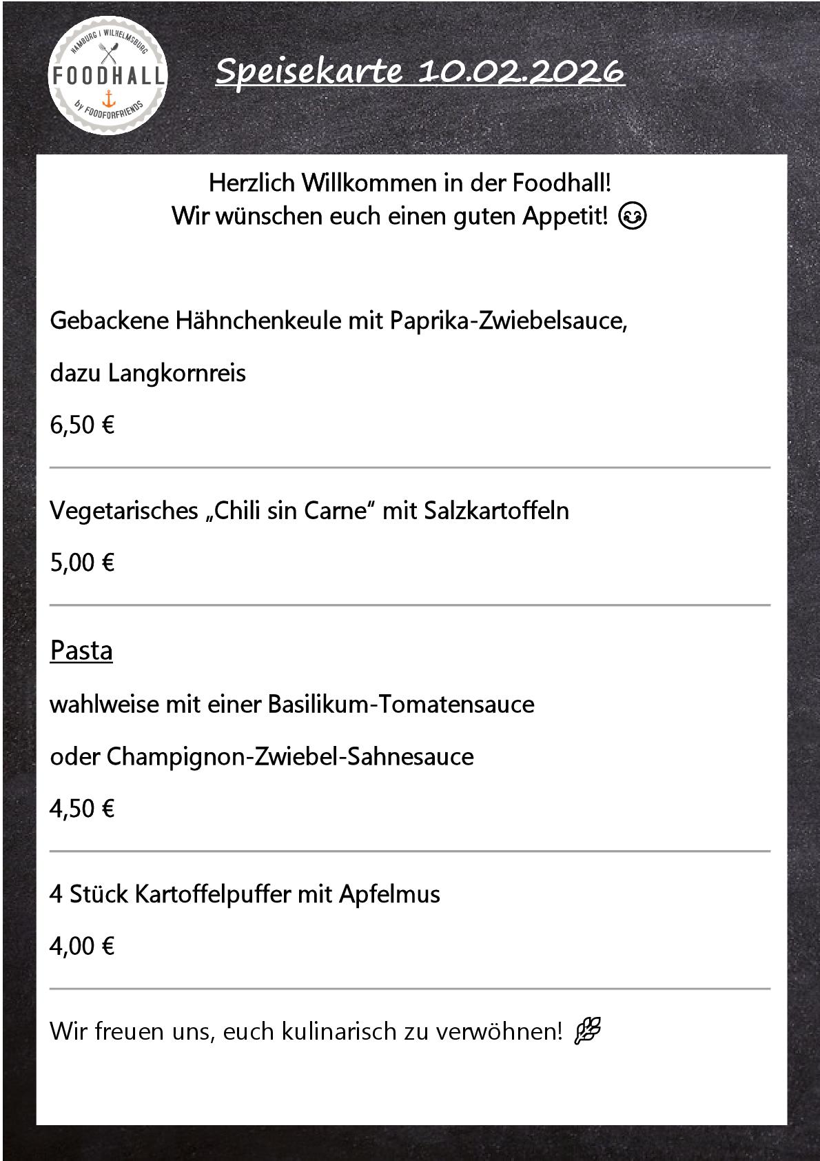 Speisekarte Foodhall KW 07 Dienstag-001