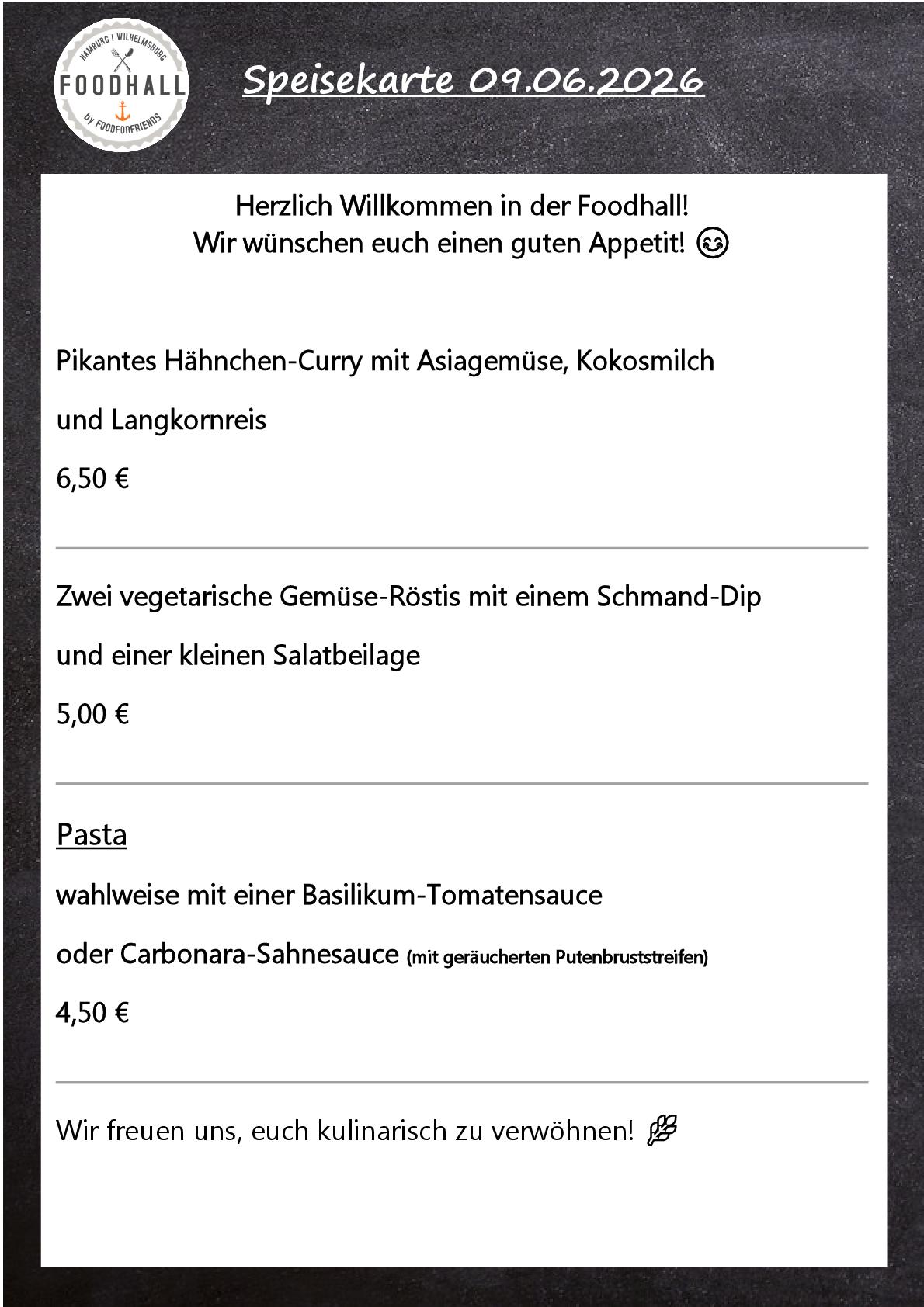 Speisekarte Foodhall KW 24 Dienstag-001