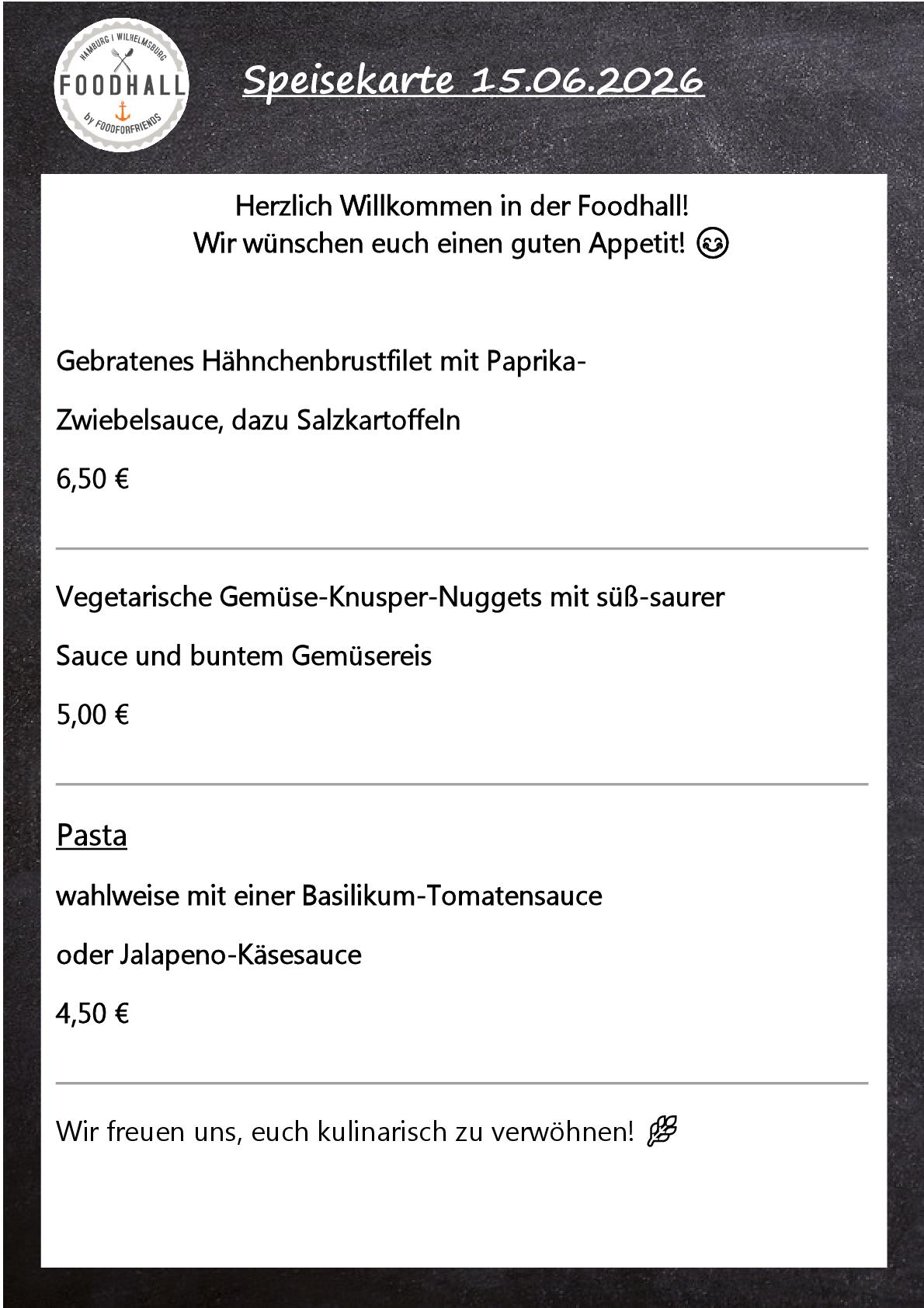 Speisekarte Foodhall KW 25 Montag-001