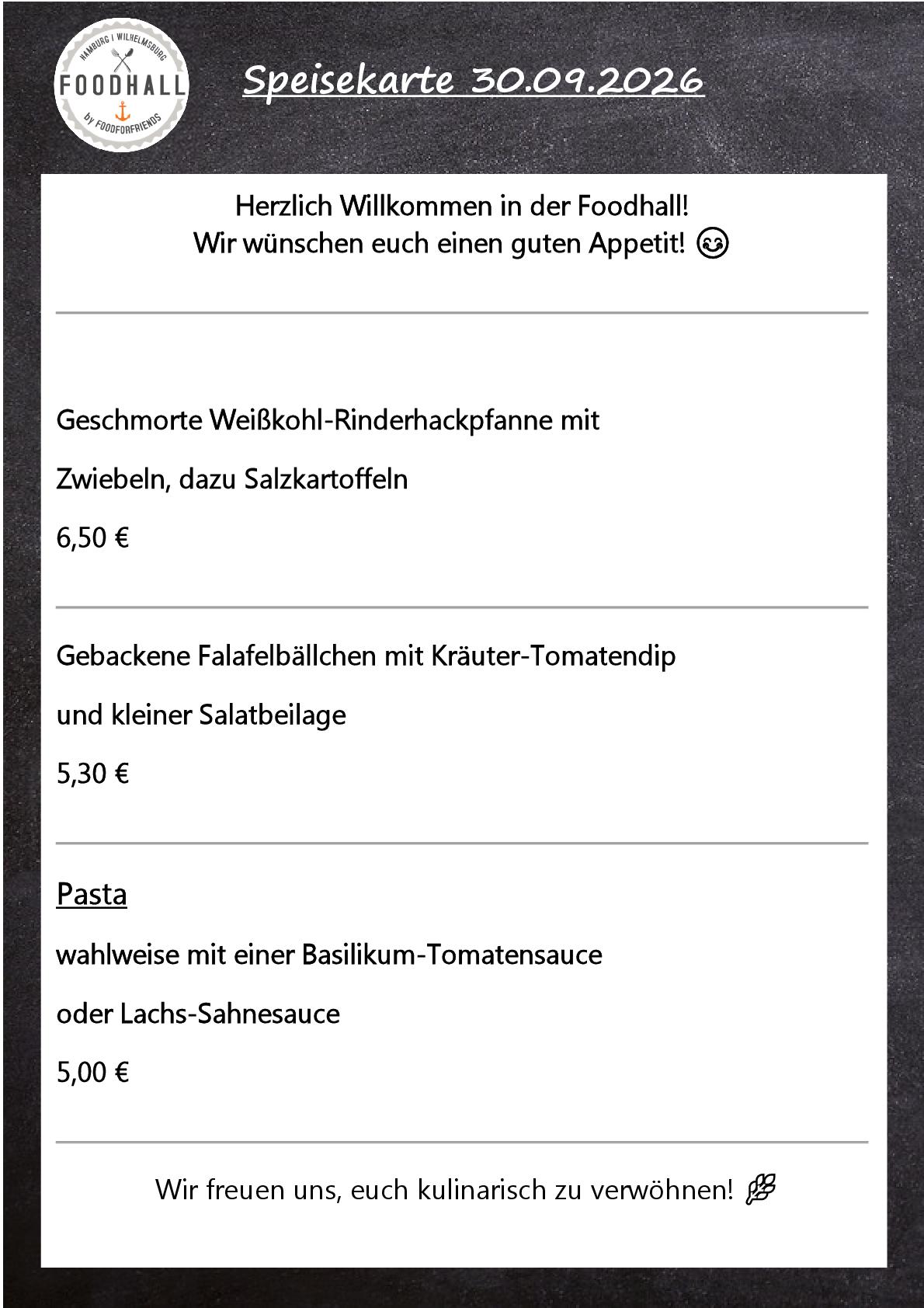 Speisekarte Foodhall KW 40 Mittwoch-001