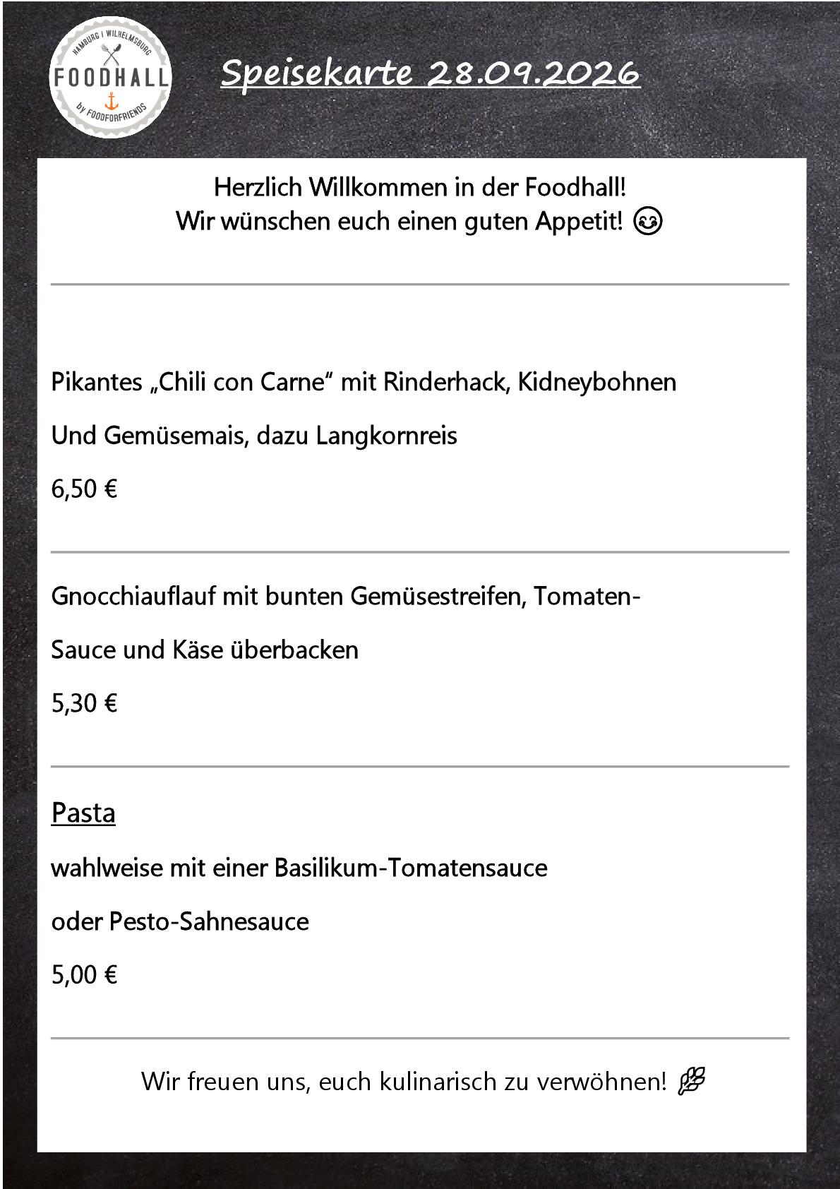 Speisekarte Foodhall KW 40 Montag-001